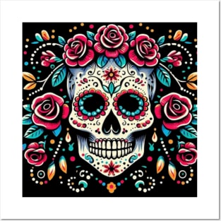 Day of the Dead dia de los Muertos Day Posters and Art